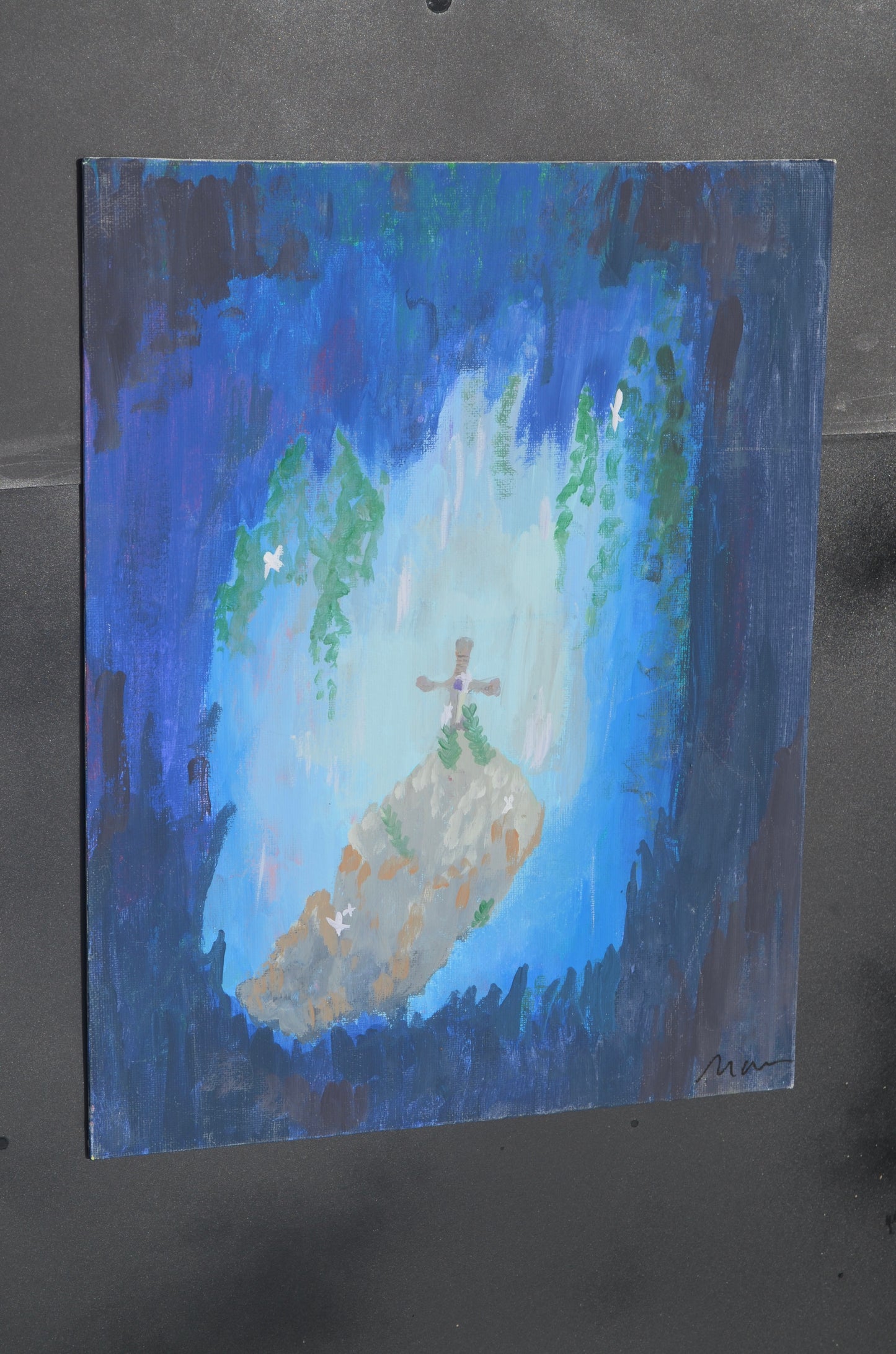 Sword Cave Original (Canvas)