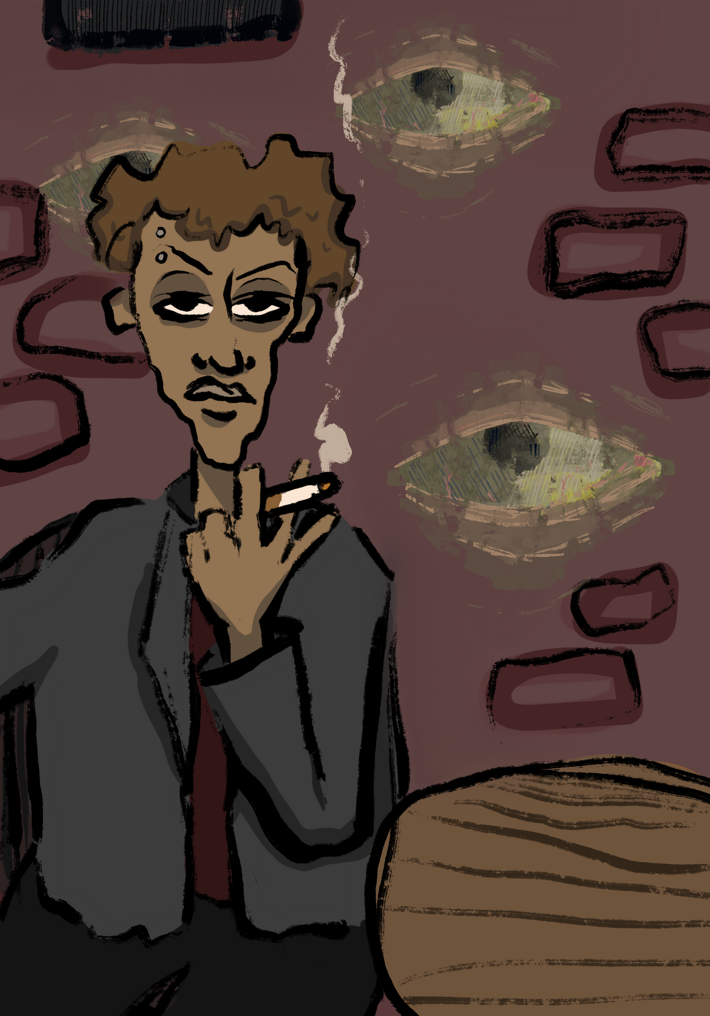 Cig Nightmares 16x20”