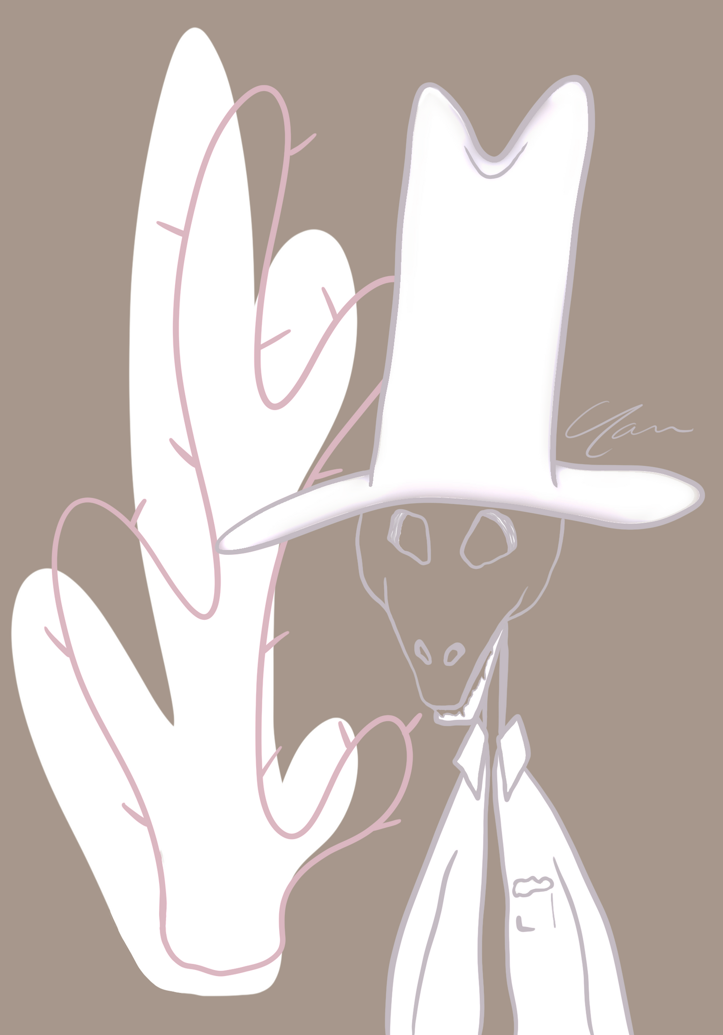 Ten Gallon Cactus Poster 16x20”