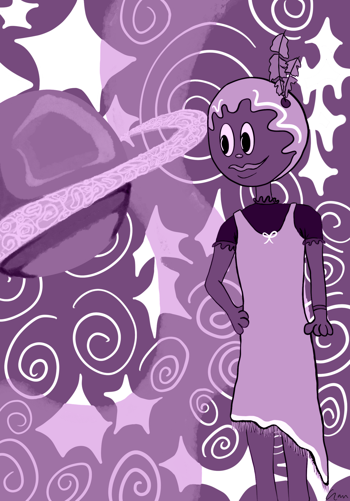 Lavender Jones 8x10”