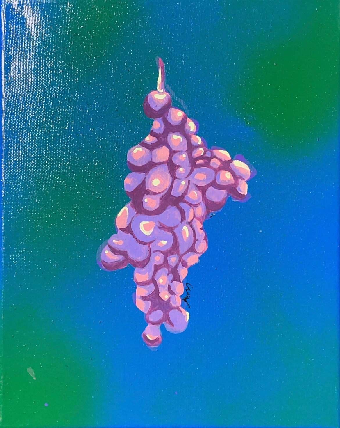 Fruit Brigade in Grape 16x20”