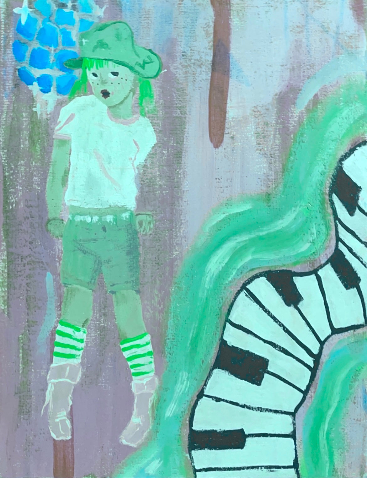 Disco Cowgirl Poster 5”x7”