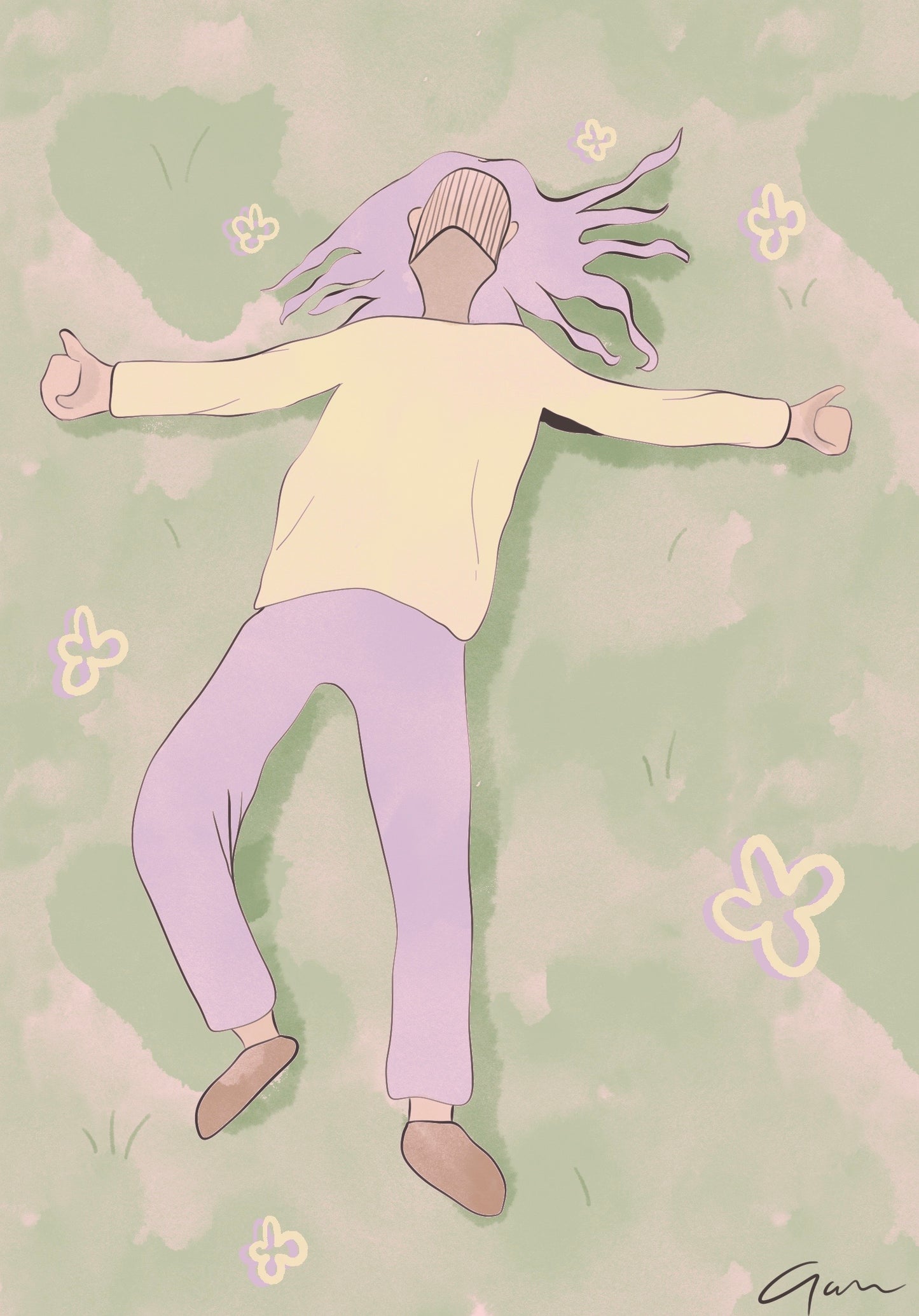 Faceless Poster 5”x7”