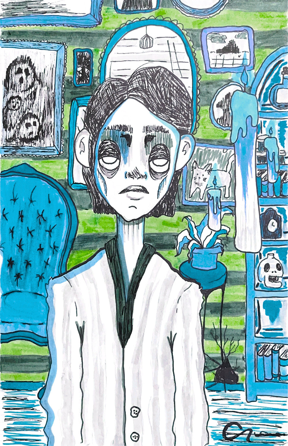 Vampire Poster 16”x20”