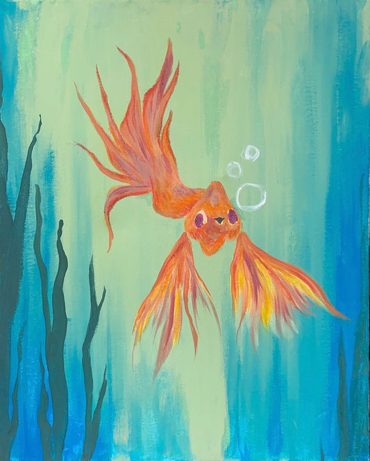 Simple Fish 16x20”