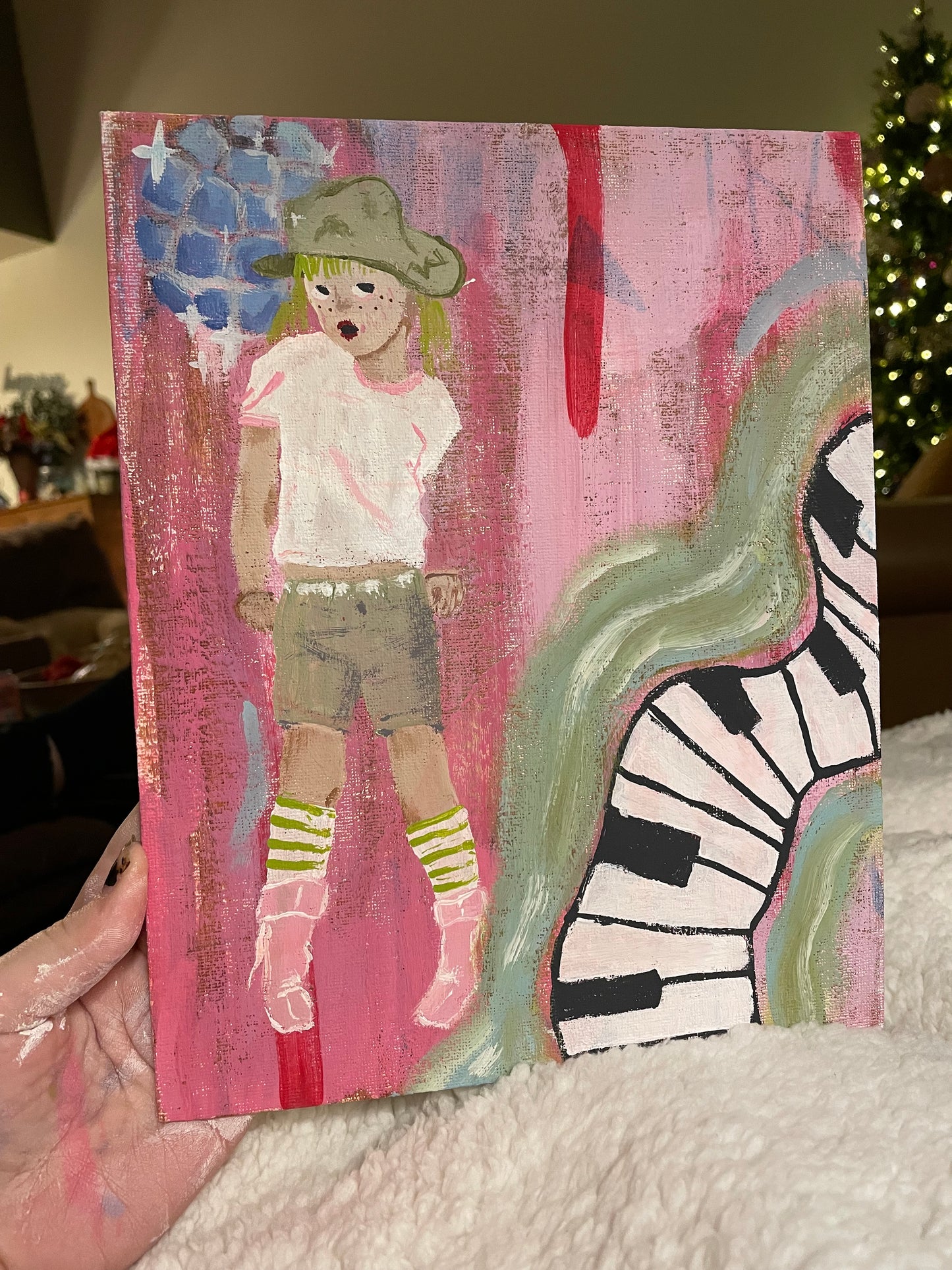 Disco Cowgirl Original (Canvas)